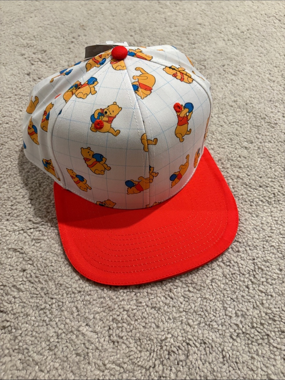 Winnie the Pooh adult Snapback Hat - brand new